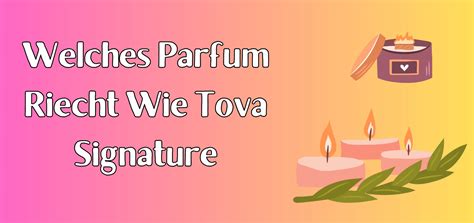 welches parfum riecht wie tova signature